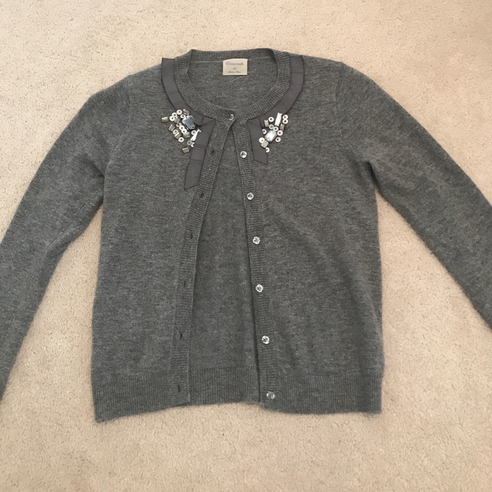 Crewcuts Gray Cardigan